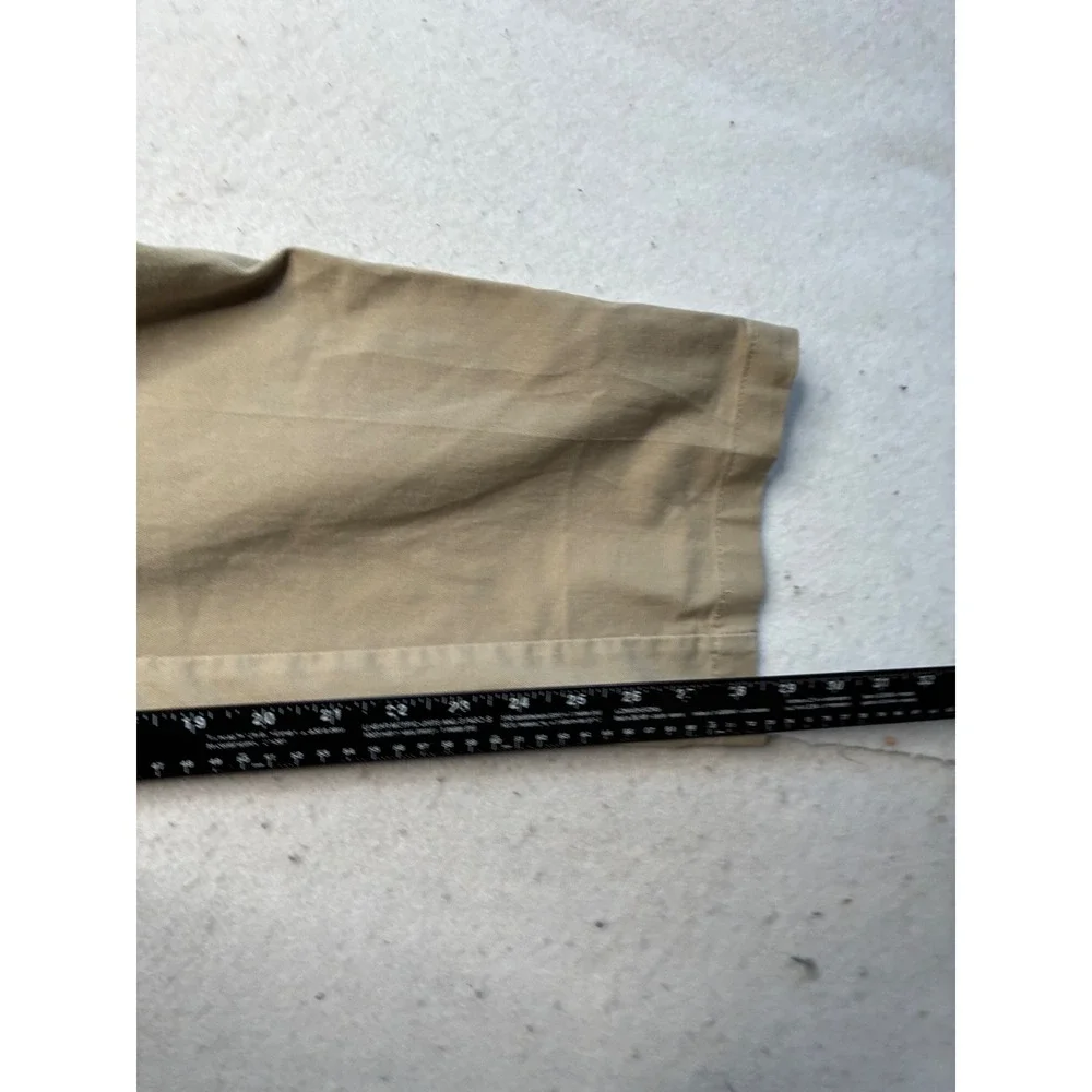 Dickies Flex Regular Straight Cargo Pants Mens 32x27 Khaki Tan Workwear 6422